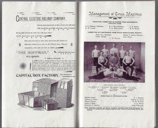 Official Programme, The Circus Maximus of Caesar Augustus Reproduced by the Sacramento Athletic Club at the California State Fair, Sept. 4th to Sept. 16th, 1893