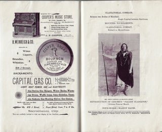 Official Programme, The Circus Maximus of Caesar Augustus Reproduced by the Sacramento Athletic Club at the California State Fair, Sept. 4th to Sept. 16th, 1893