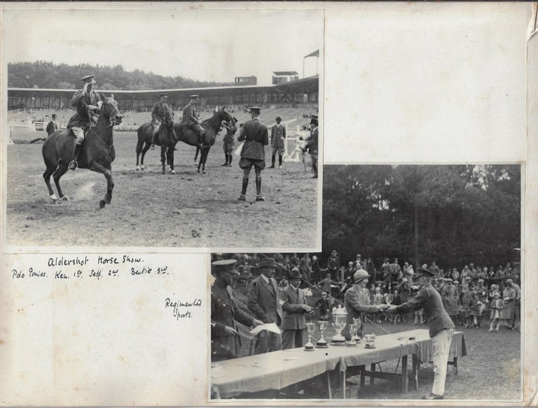 Item #20821 Photograph Albums of Major Pascoe William Grenfell Stuart-French, Documenting Cricket Matches, Horse Breeding, Fox Hunting, and other Sporting Activities in England and Ireland, 1901-1928