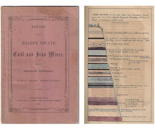 Item #20832 Report on the Halsey Estate Coal and Iron Mines Situate in Sergeant Township, McKean...