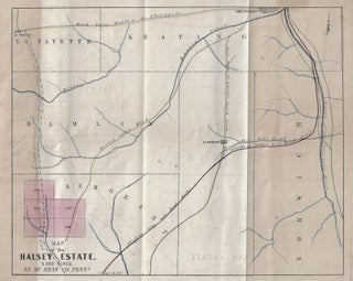 Report on the Halsey Estate Coal and Iron Mines Situate in Sergeant Township, McKean County, Pennsylvania