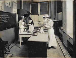 Photograph Album Documenting Nurses' Training at Mercy Hospital and College of Physicians & Surgeons, Baltimore, 1920