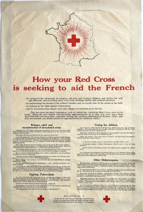 Item #20862 How Your Red Cross is Seeking to Aid the French. WORLD WAR I., RED CROSS