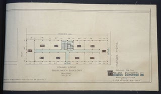Architect's Renderings and Floor Plans for the Westlake Professional Building, Los Angeles, 1922