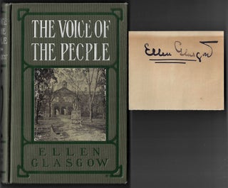 Item #20901 The Voice of the People [With Author's Signature Laid In]. Ellen Glasgow