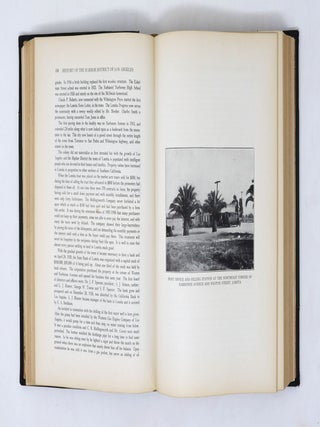 History of the Los Angeles Harbor District Dating from Its Earliest History