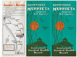 Guenther’s Murrieta Mineral Hot Springs, California’s Greatest Health Resort