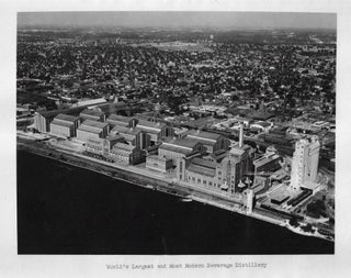 Presentation Photo Album Showing the Facilities of Hiram Walker & Sons Whisky Distillery in Peoria, Illinois