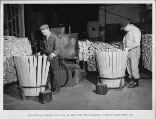 Presentation Photo Album Showing the Facilities of Hiram Walker & Sons Whisky Distillery in Peoria, Illinois