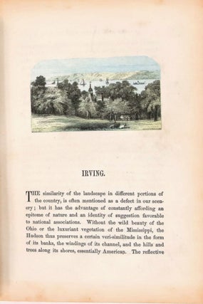 Homes of American Authors; Comprising Anecdotical, Personal, and Descriptive Sketches by Various Writers. Illustrated with Views of their Residences from Original Drawings, and a Fac-Simile of the Manuscript of Each Author