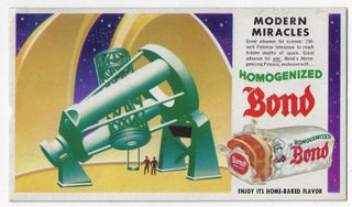 Set of Four Bond Bread Blotters Featuring Jet Age Technology