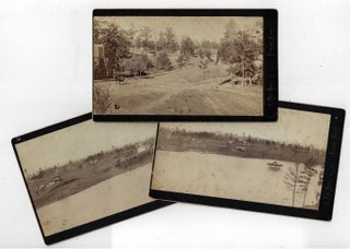 Item #21583 Three Boudoir Cards of the Newly Founded Town of Demorest, Georgia, by Carey William...