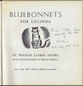 Bluebonnets for Lucinda [SIGNED]