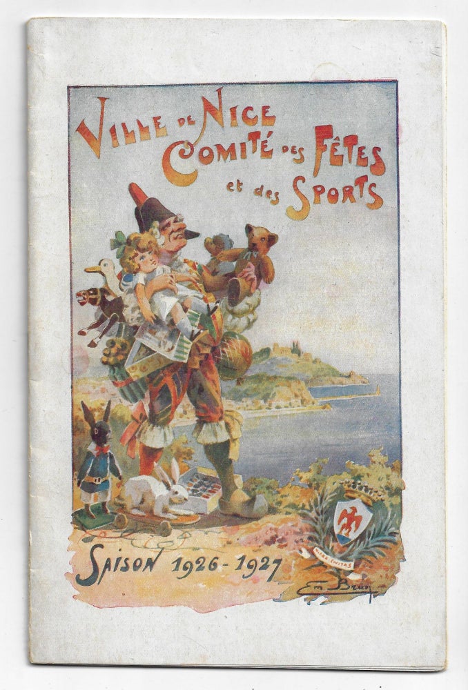 Item #21716 Ville de Nice Comite des Fetes et des Sports, Saison 1926-1927