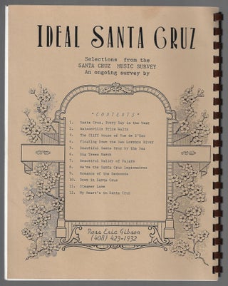 Santa Cruz County Song Book, Selection from the Santa Cruz Music Survey