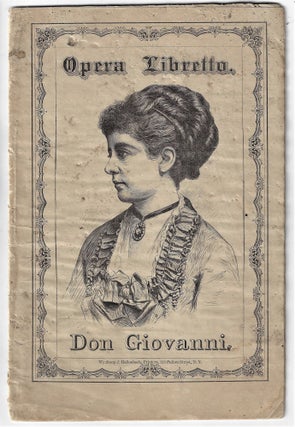 Item #21779 Don Giovanni, A Grand Opera, in Two Acts. The Music by Mozart, As Represented at the...