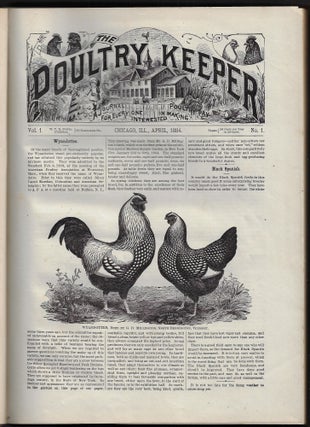 The Poultry Keeper. Volume I. From April, 1884, to April, 1885