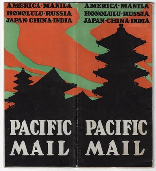 Item #22020 Pacific Mail. America - Manila - Honolulu - Russia - Japan - China - India