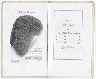 Catalogue of the Ostrich Farm Feather Co., 1909