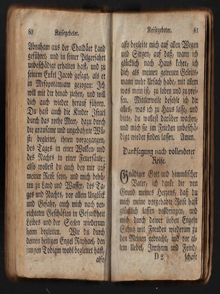 Doct. Johann Habermanns Christliches Gebet-Buchlein, enthaltend Morgen und Abendsegen auf alle Tage in Der Woche