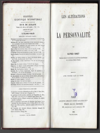 Les Alterations de la Personnalite