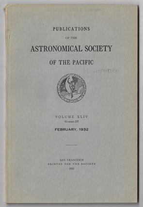 Item #22280 "Opacity in Stellar Interiors," in Publications of the Astronomical Society of the...