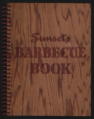 Item #22295 Sunset's Barbecue Book. George A. Sanderson, Virginia Rich