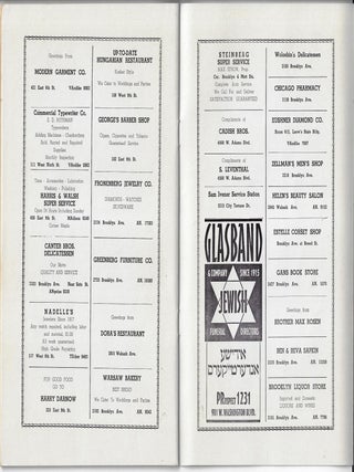 Souvenir Program from the Annual Ball of the Los Angeles Cloak and Dressmakers's Union, 1940