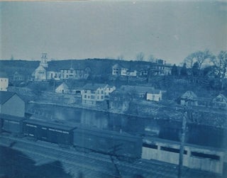 1905 Calendar With 12 Cyanotype Views of South Royalston, Massachusetts, Including Images of Fire Damage