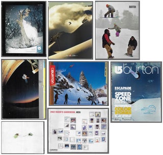 Item #22401 Group of Eight Burton Snowboards Catalogues, 2001-2012