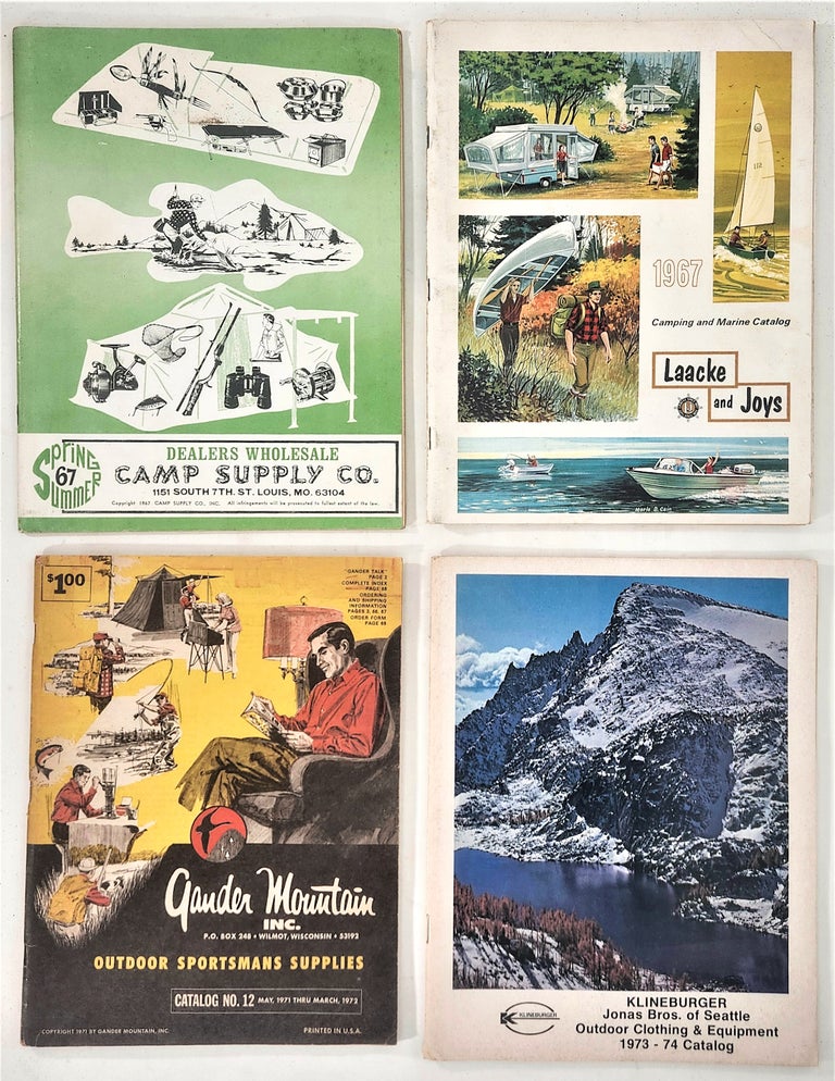 Item #22413 Four Outdoor Equipment & Apparel Catalogues, 1967-1974