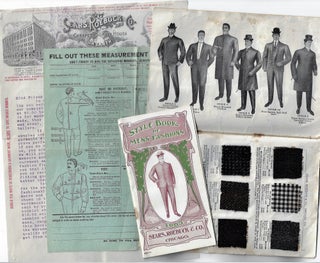 Item #22430 Group of Sears, Roebuck Materials Promoting Custom-Tailored Menswear,1903. Roebuck...