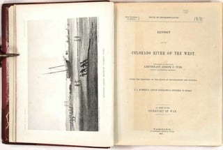 Report Upon the Colorado River of the West, Explored in 1857 and 1858 [James Wickersham's Copy]