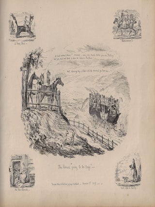Bound Collection of Original Etchings by George Cruikshank, 1826-1832