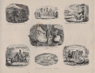 Bound Collection of Original Etchings by George Cruikshank, 1826-1832