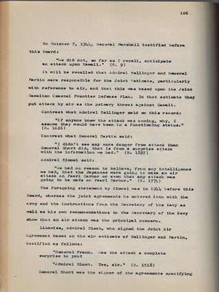 Report of Army Pearl Harbor Board