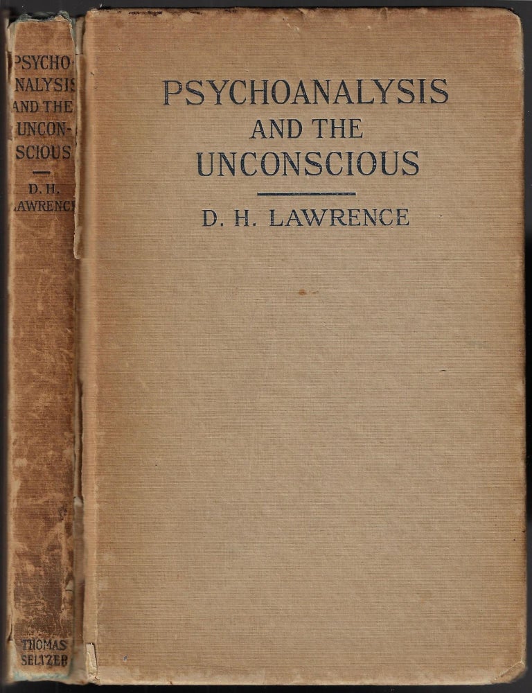 Item #22800 Psychoanalysis and the Unconscious. D. H. Lawrence.