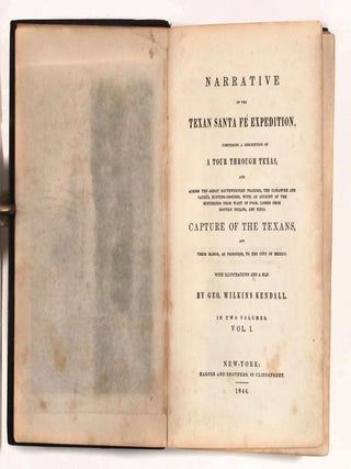 Narrative of the Texan Santa Fé Expedition, Comprising a Description of a Tour Through Texas, and Across the Great Southwestern Prairies, the Camanche and Caygua Hunting-Grounds, with an Account of the Sufferings from Want of Food, Losses from Hostile Indians and Final Capture of the Texans, and Their March, as Prisoners, to the City of Mexico