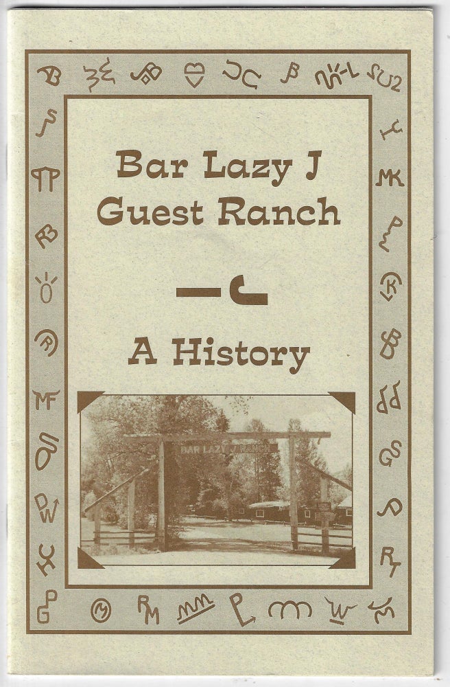 Item #22944 Bar Lazy J Guest Ranch, A History. Jim Amos.