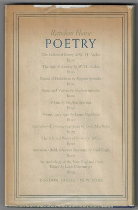 Actfive and Other Poems [INSCRIBED]