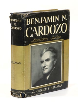Item #23021 Benjamin N. Cardozo, American Judge. George S. Hellman