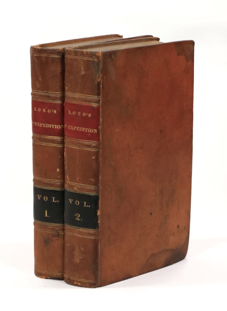Item #23024 Account of an Expedition from Pittsburgh to the Rocky Mountains, Performed in the Years 1819 and '20, by Order of the Hon. J.C. Calhoun, Sec'y of War, Under the Command of Major Stephen H. Long, from the Notes of Major Long, Mr. T. Say, and other Gentlemen of the Exploring Party. Edwin James.