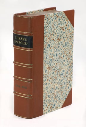 Item #23061 Sammelband of Seven Speeches by Edmund Burke, Including those on American Taxation...