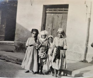 Item #23090 Well Captioned 1920s Travel Photo Album Including 149 Images of North Africa, as well...