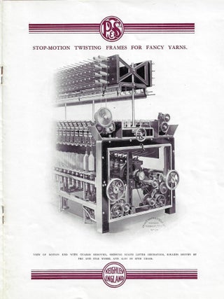 Stop-Motion Twisting Frame for Fancy Yarns