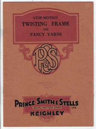 Stop-Motion Twisting Frame for Fancy Yarns