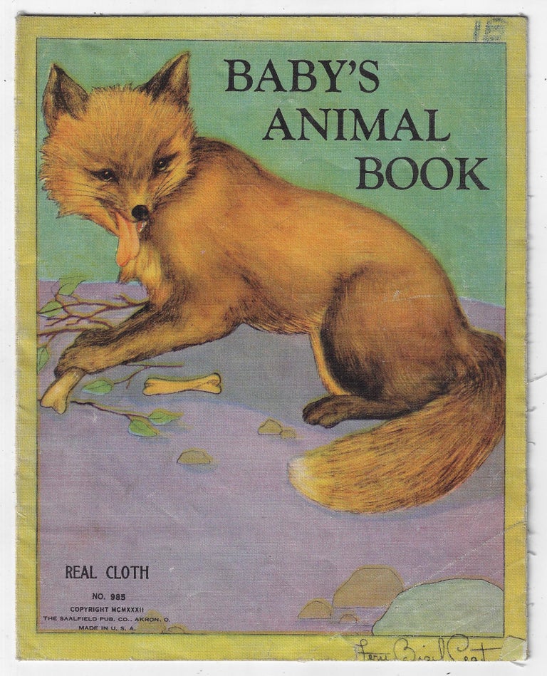 Item #23111 Baby's Animal Book. Fern Bissel Peat.