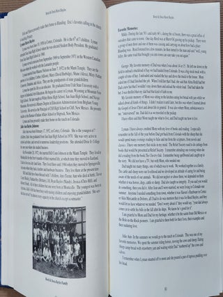 Blanding City Centennial Family Histories, 1905-2005