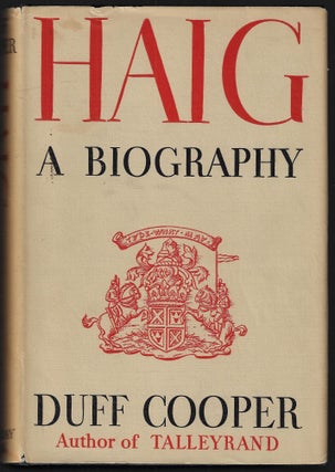 Item #23175 Haig. Duff Cooper