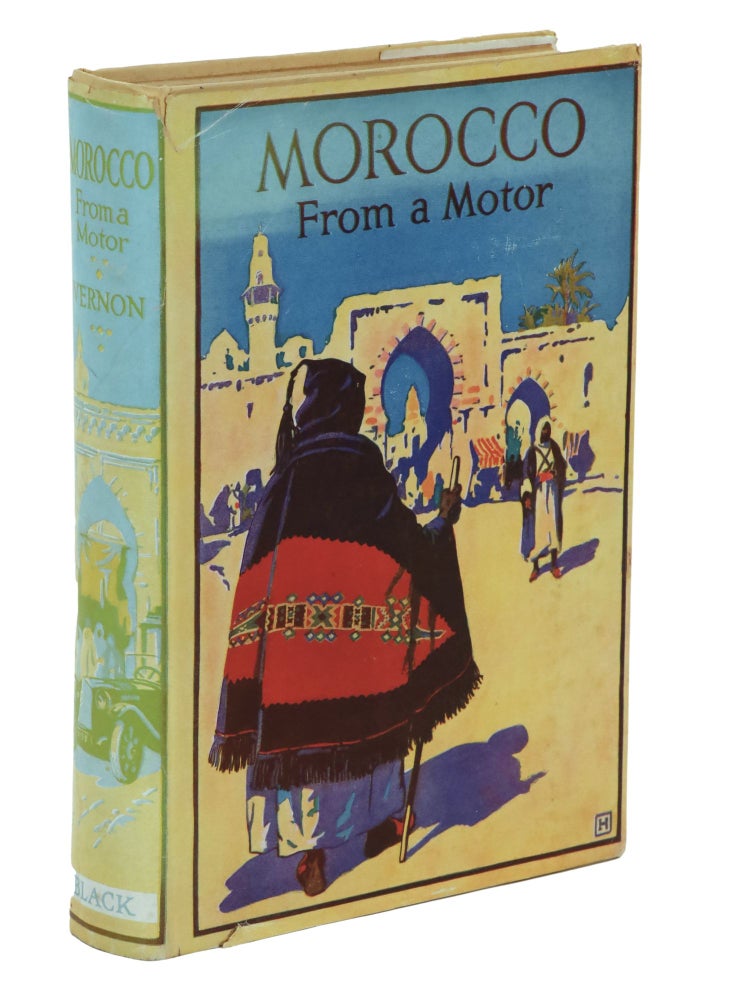 Item #23310 Morocco From a Motor [INSCRIBED]. Paul E. Vernon.